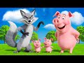 Three Little Pigs | @KidssVentures Nursery Rhymes & Kids Songs