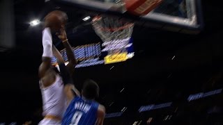 LeBron Powers Dunk Over Vucevic for And 1