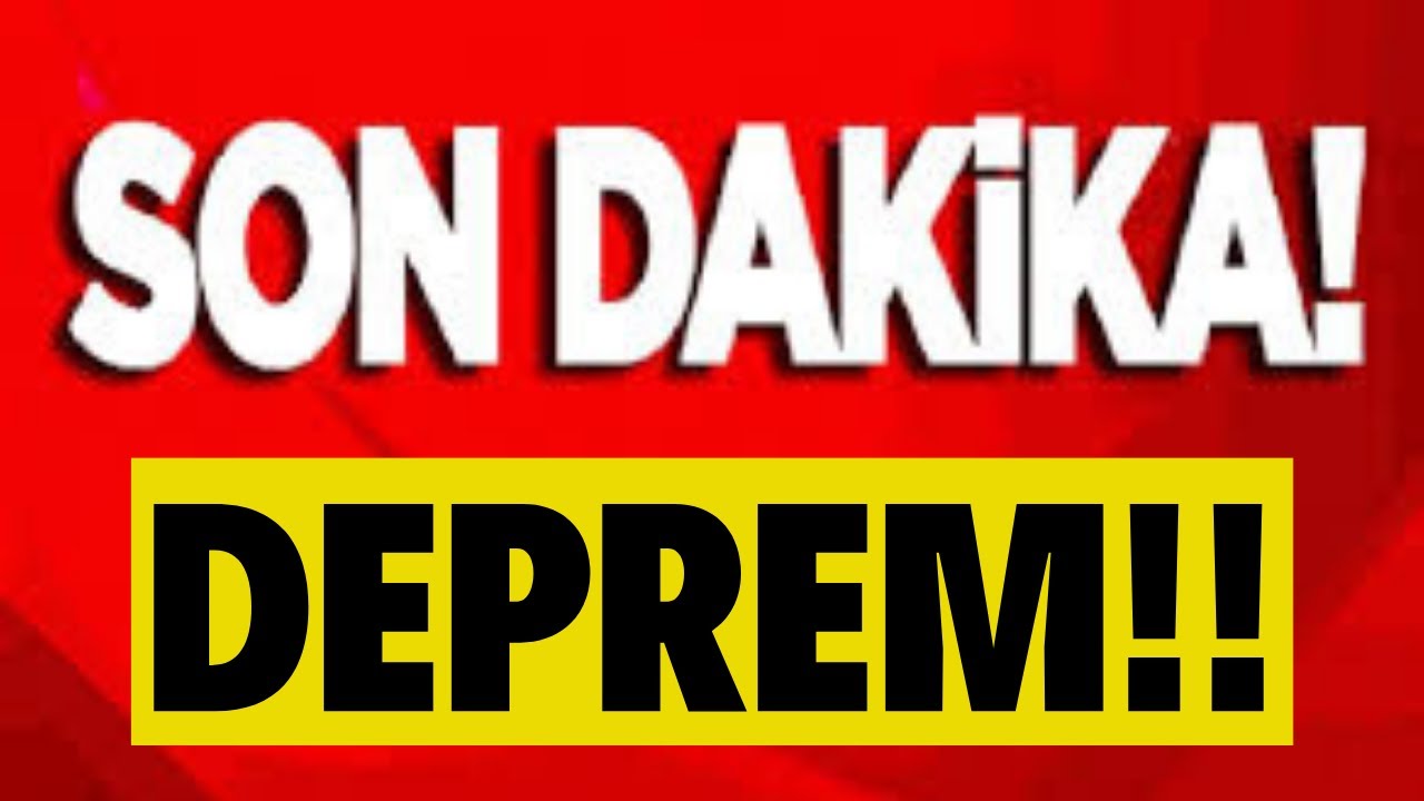 DEPREM OLDU SON DAKİKA!! BÜYÜK DEPREM Mİ OLDU DEPREM ANI AÇIKLAMA İZMİR ...