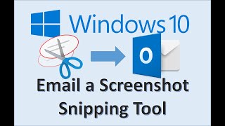 Windows 10 - Email an Image Using the Snipping Tool