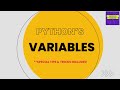 Variables in Python || Python for Beginners || Tips and Tricks