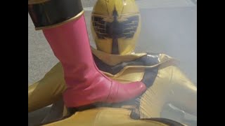 ヒーロー危機!男レンジャーが女レンジャーにノンストップで敗北。 魔法戦隊マジレンジャー Sentai Magiranger power rangers male ranger defeated 12a