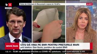 NEWS PASS CU LAURA CHIRIAC. MINISTRUL EDUCATIEI, ANUNTUL MOMENTULUI  CITU DA VINA PE BNR P1/2