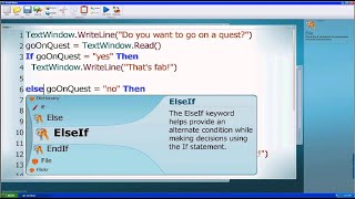 Control Statements In Small Basic| Tutorial-2