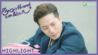 My Girlfriend is an Alien | Heartbroken! His beloved left away quietly | Highlight |外星女生柴小七| ENG SUB