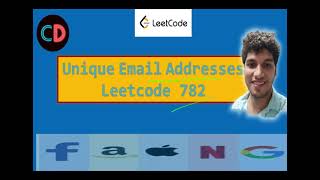 Unique Email Addresses | Leetcode 929 | Live coding session 🔥🔥🔥