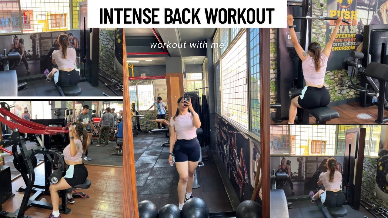 Intense Back Workout Youtube
