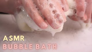 Calming ASMR to Help You Sleep Like a Baby: Bubble Bath | No Talking