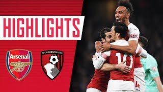 A 5 STAR PERFORMANCE | Arsenal 5-1 Bournemouth | Goals and highlights