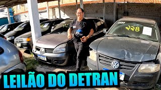 VISITAMOS UM LEILÃO COM CARROS E MOTOS A PARTIR DE R$75,00!