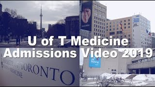 University of Toronto Medicine Admissions Video 2019: THE OFFICE PARODY