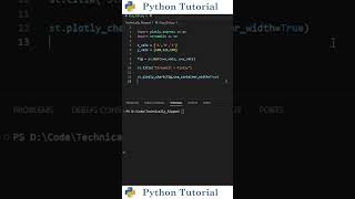 Adding Plotly Charts To Streamlit Web App | Python Tutorial