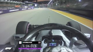 Lewis Hamilton's Stunning Pole Lap | 2018 Singapore Grand Prix