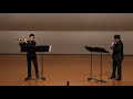 제10회 작곡가일번지 이소의 작곡 three bagatelles for violin and flute rev.2019