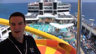 Thrilling ride on Norwegian Epic Plunge waterslide