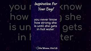 Inspiration for your day! | Vitalwoman.co