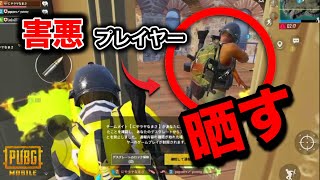 《注意喚起》味方殺しの害悪プレイヤー晒す！【PUBGモバイル】※概要欄にプレイヤー名あり