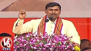 Muralidhar Rao Speech At BJP Samara Bheri At Karimnagar | Election Campaign | V6 News