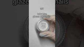 blue nails in january 2025 #nails #tutorial #haileybiebernails #bluenails #viralshort #shorts #fyp