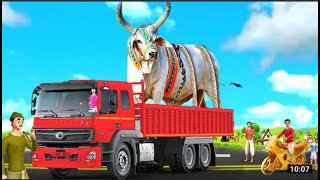 லாரியில் பெரிய ராட்சத மாடு#GiantBull#Truck#Animated Stories #storiesRaghul#Raghul#3M