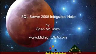 SQL Server 2008: SSMS Integrated Help