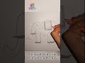 How to draw an Elephant | Rongdhonu Rong Tuli #art #drawing #elephant