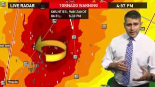 4-29-2017 KYTX Tornado Coverage