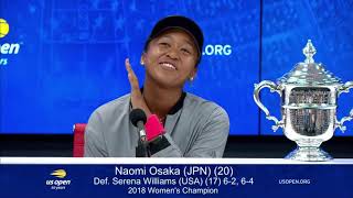 Naomi Osaka -- Humble, Witty and very professional... way to go girl!!!