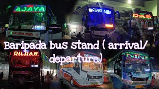 interrior view of the most luxurious bus in Baripada bus stand||arrival\u0026departure time of luxury bus