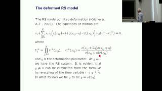 Anton Zabrodin — Deformed Ruijsenaars–Schneider model: integrability and time discretization