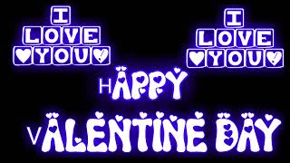 Happy valentine day status black screen||Kinemaster edited valentine day 2023