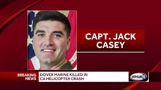 Dover Marine killed in California helicopter crash