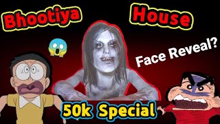 50k Special horror game 😱|| Bhootiya House 😨|| Horror Shinchan || Horror Doraemon || Face reveal?