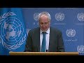 climate ukraine myanmar and other topics daily press briefing 26 october 2022