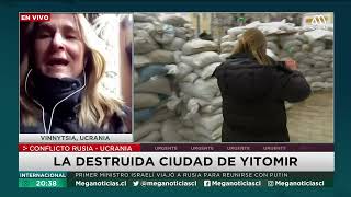 Invasión en Ucrania: El colegio que la guerra se llevó en la ciudad de Yitomir