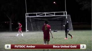 FUTSOC Amber v Boca United Gold U15