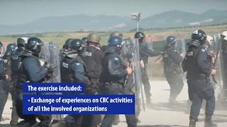 EULEX takes part in joint crowd-and-riot-control exercise with KP and KFOR