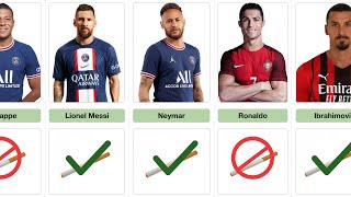 Famous Footballers Who Smoke Cigarettes in Real Life, Football Players who Smoke Cigarettes