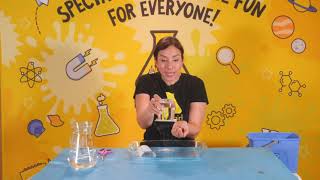 Awesome Anti-Gravity | STEM activity for kids to do at home in lockdown | Nanogirl Livestream