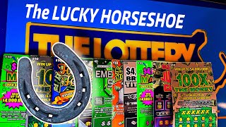 HORSESHOE LUCK - $100 in Mass Lottery Scratch Tickets #Win