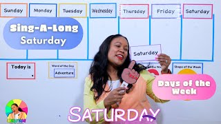 Today is Saturday Song - Circle Time with Ms. Monica - Days of the Week Sing-Along