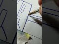 One Drawing of SpongeBob BUT with 4 different techniques!! Pt. 2 #shorts