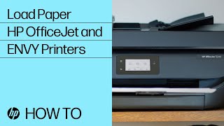 Loading Paper | HP OfficeJet 5200, ENVY 5000, 6200, 7100, 7800 Printer | HP Printers | HP Support