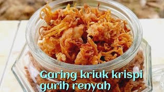 RESEP MANDAI ATAU KULIT CEMPEDAK GORENG TEPUNG KRISPI ENAK KRIUK