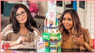 Snooki \u0026 JWOWW’s School Supply Cake! I #MomsWithAttitude Moment!