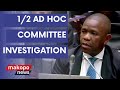 Ad Hoc Committee Hearing | Evidence Submission by General Shadrack Sibiya |Lt Gen Nhlanhla Mkhwanazi