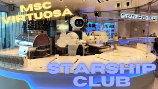 MSC Virtuosa Starship Club - Robot Bartender in Crociera - Vlog di viaggio