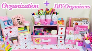 My new Organization + DIY Organizers
