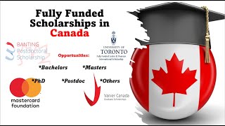 Bachelors, Masters, PhD and Postdoc Funding in Canada