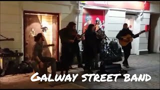 A typical evening in Galway, Ireland